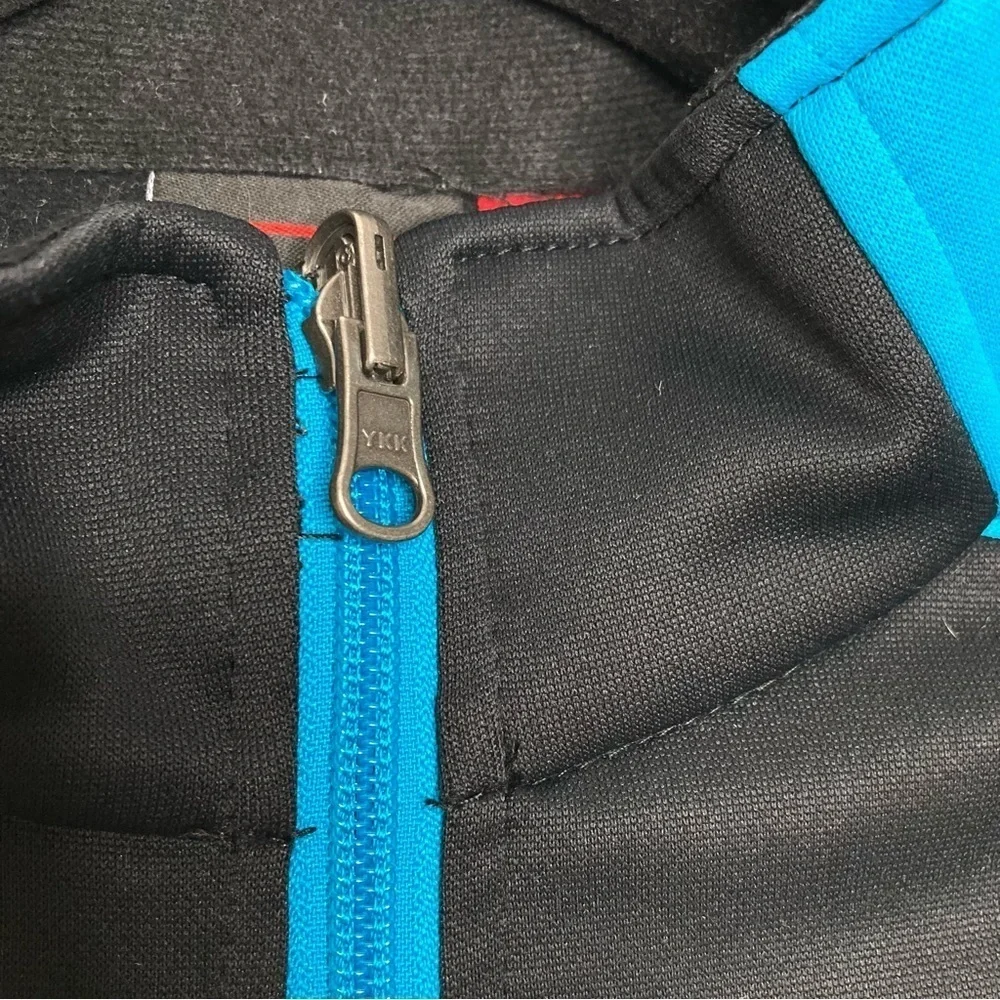Spyder Black/Blue Full Zip Youth Jacket #235027